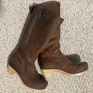 Dansko Tall Zipper boots